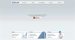 Desktop Screenshot of deplan.com.br